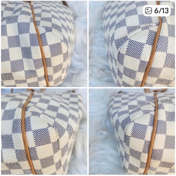 Louis Vuitton Damier Azure Totally PM Bag - Picture 6 of 10